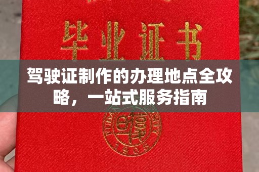 蓝山驾驶证制作的办理地点全攻略，一站式服务指南
